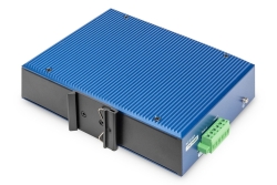 DIGITUS Switch Ind. 16-Port Gigabit Unmanaged blau
