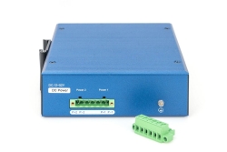 DIGITUS Switch Ind. 16-Port Gigabit Unmanaged blau