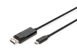DIGITUS USB Kabel Typ C --> DisplayPort Bidirektional...