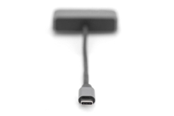 DIGITUS Adapter USB-C St. -> VGA Bu. / DP Bu. 4K/30Hz 20cm