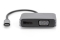 DIGITUS Adapter USB-C St. -> VGA Bu. / DP Bu. 4K/30Hz 20cm