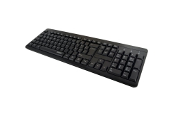 Schwaiger Tastatur kabellos USB 2.0A Schwarz