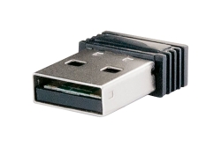 Schwaiger Tastatur kabellos USB 2.0A Schwarz