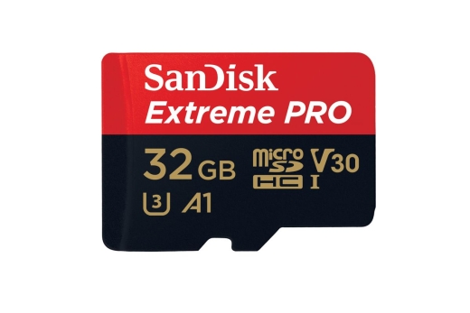 SD MicroSD Card 32GB SanDisk Extreme Pro SDHC inkl. Adapter