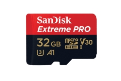 SD MicroSD Card 32GB SanDisk Extreme Pro SDHC inkl. Adapter