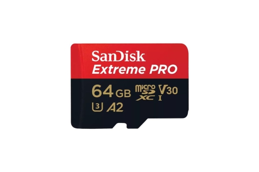 SD MicroSD Card 64GB SanDisk Extreme Pro SDXC inkl. Adapter