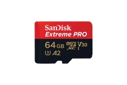 SD MicroSD Card 64GB SanDisk Extreme Pro SDXC inkl. Adapter