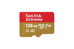 SD MicroSD Card 128GB SanDisk Extreme SDXC inkl. Adapter