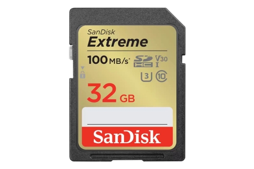 SD Extreme UHS-I Card 32GB SanDisk SDHC