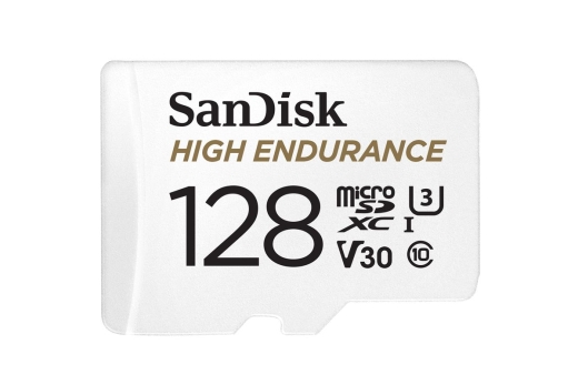 SD MicroSD Card 128GB SanDisk High Endurance inkl. Adapter