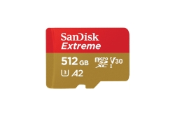 SD MicroSD Card 512GB SanDisk Extreme SDXC inkl. Adapter