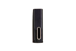 Logilink Adapter USB 3.2 Gen1 Type-C,C/M zu USB-A/F,90°,schw