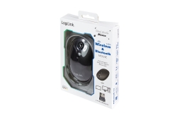 Logilink Maus Funk & Bluetooth,2.4GHz,800/1200/1600dpi,schw.