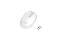 Logilink Maus Funk & Bluetooth,2.4GHz,800/1200/1600dpi,weiß