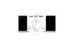 Logilink Maus Funk & Bluetooth,2.4GHz,800/1200/1600dpi,weiß