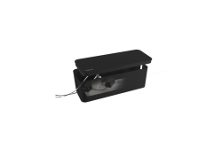 Logilink Kabelbox-Set, 3 Größen, schwarz