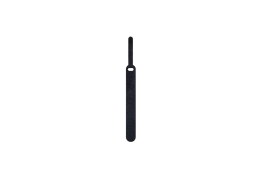 Schwaiger Klettbinder 170 x 12 x 2mm Schwarz 10 Stück