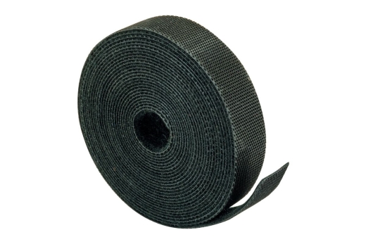 Schwaiger Klettbandrolle 300 x 12 x 2mm Schwarz