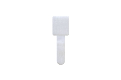 Schwaiger Klett-Wandclip 90 x 12 x 2mm Weiß 10...