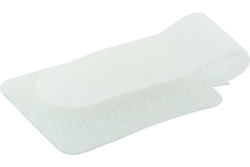 Schwaiger Klett-Wandclip 90 x 12 x 2mm Weiß 10...