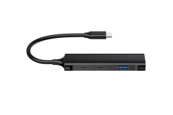 CONCEPTRONIC 4-Port Hub USB-C3.2Gen1->2xA3.0/2xC o.Netz. sw