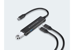 CONCEPTRONIC 4-Port Hub USB-C3.2Gen1->2xA3.0/2xC o.Netz. sw