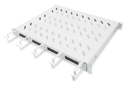DIGITUS Fachboden 1HE 44x481x352mm bis bis 120kg grau