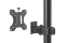 DIGITUS TIS 17-32 2TFT 4Gelenke vertical Max.2x8KG schwarz