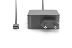 DIGITUS Notebook Ladegerät USB-C, 65W schwarz