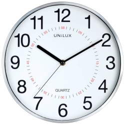 Wanduhr ARIA - Ø 28,5 cm, leises Quarzuhrwerk,...