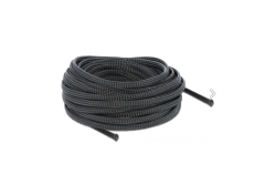 DELOCK Geflechtschlauch dehnbar 10m x 6mm schwarz