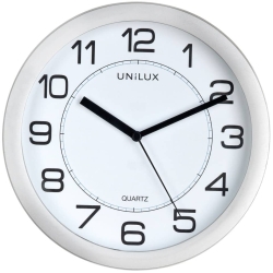 Wanduhr ATTRACTION - Ø 22 cm, leises Quarzuhrwerk,...