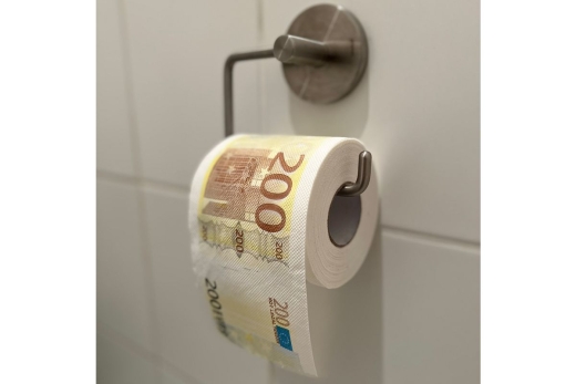 Mad Monkey - Toilettenpapier 200Euro
