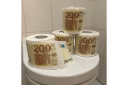 Mad Monkey - Toilettenpapier 200Euro