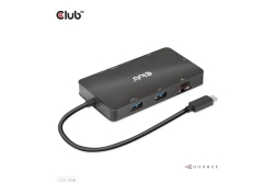 Club3D USB-C 7in1-HUB >2xDP/2xUSB/2xUSB-C/LAN 4K60Hz...