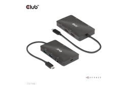 Club3D USB-C 7in1-HUB >2xDP/2xUSB/2xUSB-C/LAN 4K60Hz PD100W retail