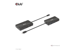 Club3D USB-C 7in1-HUB >2xDP/2xUSB/2xUSB-C/LAN 4K60Hz PD100W retail