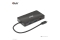 Club3D USB-C 7in1-HUB >2xDP/2xUSB/2xUSB-C/LAN 4K60Hz PD100W retail