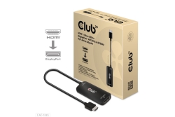 Club3D Adapter HDMI + MicroUSB > DP 4K120Hz aktiv St/Bu retail