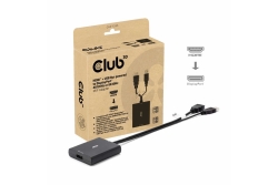 Club3D Adapter HDMI + MicroUSB > DP 4K120Hz aktiv St/Bu retail