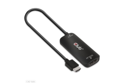 Club3D Adapter HDMI + MicroUSB > DP 4K120Hz aktiv St/Bu retail