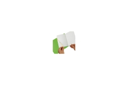 Herlitz Notizheft my.book flex A5 PP 40Bl. kariert hellgrün