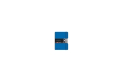 Herlitz Notizheft my.book flex A6 PP 40Bl. kariert blau