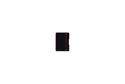Herlitz Notizheft my.book flex A6 PP 40Bl. kariert schwarz