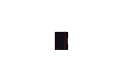 Herlitz Notizheft my.book flex A6 PP 40Bl. kariert schwarz