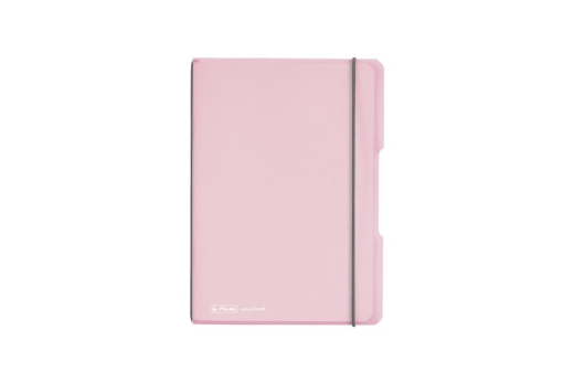 Herlitz Notizheft my.book flex A5 PP 40Bl. kariert rosé