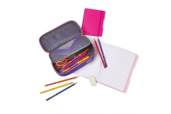 Herlitz Notizheft my.book flex A5 PP 40Bl. kariert rosé