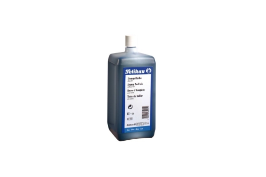 Pelikan Stempelfarbe o.Öl blau 1000 ml mit Ausgießer