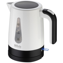Wasserkocher KL 1025, 1,2 Liter, weiß/schwarz