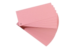 Herlitz Trennstreifen rosa 100er